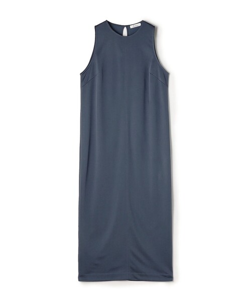 EDITION（エディション）の「サテンダンボール ノースリーブ ワンピース（ワンピース・レディース・ブルー/ブラック・FREE）」の2枚目の写真