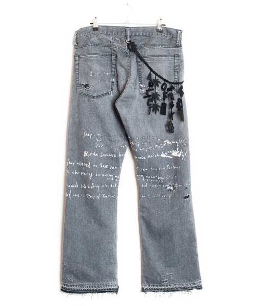 SEVESKIG（セヴシグ）の「SEVESKIG/セブシグ/DENIM_PT-SV-NRS-1002（デニムパンツ・メンズ・ブラック/インディゴブルー・SMALL/MEDIUM/LARGE/X-LARGE）」の3枚目の写真