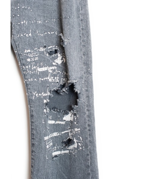 SEVESKIG（セヴシグ）の「SEVESKIG/セブシグ/DENIM_PT-SV-NRS-1002（デニムパンツ・メンズ・ブラック/インディゴブルー・SMALL/MEDIUM/LARGE/X-LARGE）」の4枚目の写真