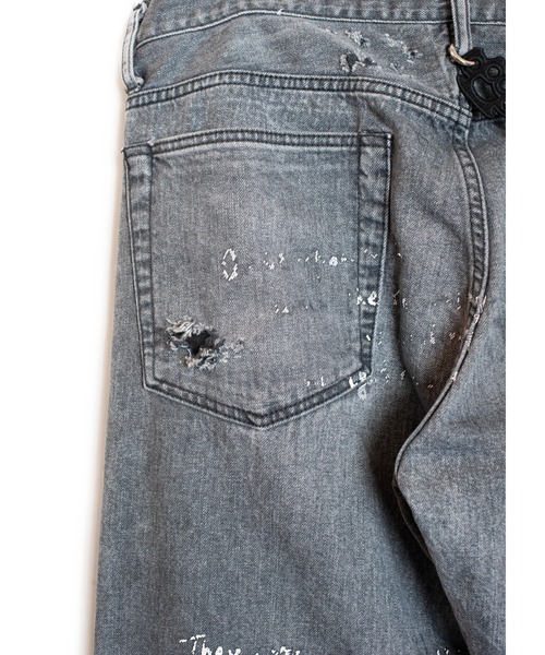 SEVESKIG（セヴシグ）の「SEVESKIG/セブシグ/DENIM_PT-SV-NRS-1002（デニムパンツ・メンズ・ブラック/インディゴブルー・SMALL/MEDIUM/LARGE/X-LARGE）」の9枚目の写真