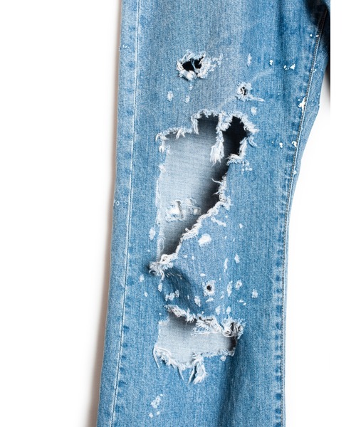 SEVESKIG（セヴシグ）の「SEVESKIG/セブシグ/DENIM_PT-SV-NRS-1002（デニムパンツ・メンズ・ブラック/インディゴブルー・SMALL/MEDIUM/LARGE/X-LARGE）」の13枚目の写真