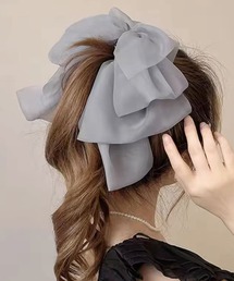 シフォンリボン」に該当するバレッタ/ヘアクリップファッション