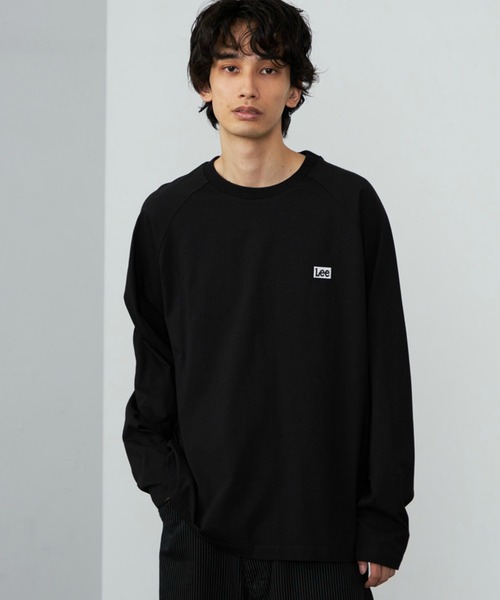 Lee（リー）の「Leeロゴバックプリント ロングスリーブTシャツ【ロングセラー】（Tシャツ/カットソー・メンズ・ホワイト/ブラック・LARGE/SMALL/MEDIUM/X-LARGE）」の3枚目の写真