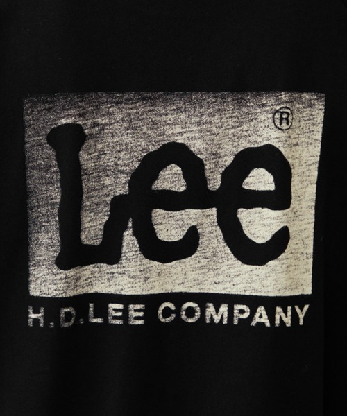 Lee（リー）の「Leeロゴバックプリント ロングスリーブTシャツ【ロングセラー】（Tシャツ/カットソー・メンズ・ホワイト/ブラック・LARGE/SMALL/MEDIUM/X-LARGE）」の12枚目の写真