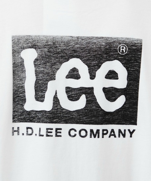 Lee（リー）の「Leeロゴバックプリント ロングスリーブTシャツ【ロングセラー】（Tシャツ/カットソー・メンズ・ホワイト/ブラック・LARGE/SMALL/MEDIUM/X-LARGE）」の9枚目の写真