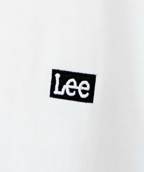 Lee（リー）の「Leeロゴバックプリント ロングスリーブTシャツ【ロングセラー】（Tシャツ/カットソー・メンズ・ホワイト/ブラック・LARGE/SMALL/MEDIUM/X-LARGE）」の10枚目の写真