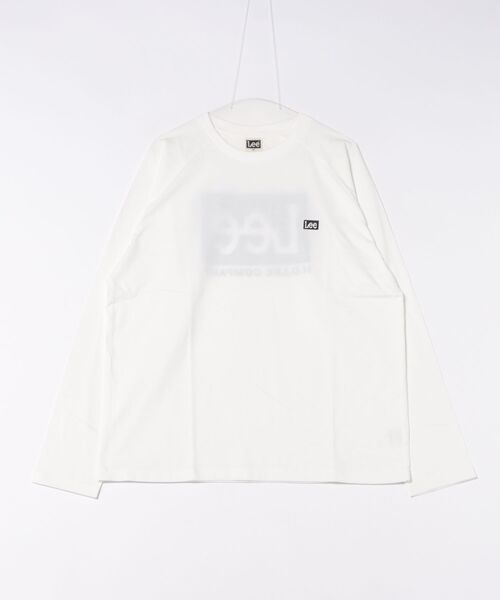 Lee（リー）の「Leeロゴバックプリント ロングスリーブTシャツ【ロングセラー】（Tシャツ/カットソー・メンズ・ホワイト/ブラック・LARGE/SMALL/MEDIUM/X-LARGE）」の5枚目の写真