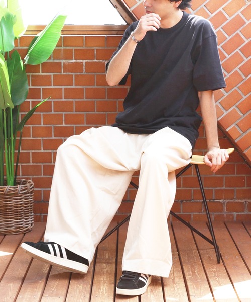 ８(eight)（エイト）の「2タックワイドイージーデニム（デニムパンツ・メンズ・キナリ/ブルー系その他/ブラック/ブラック系その他/ワンウォッシュ・FREE）」の16枚目の写真