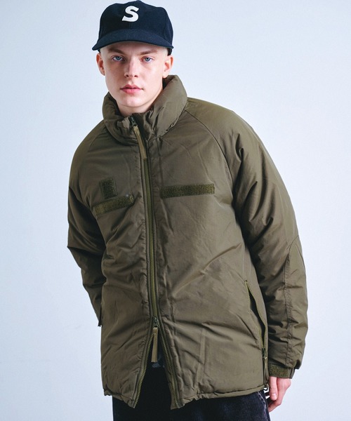 ジャケット・アウター HOUSTON MILITALY LEVEL7 JACKET 25AW新色追加】HOUSTON ヒューストン MILITALY LEVEL7 JACKET レベル7