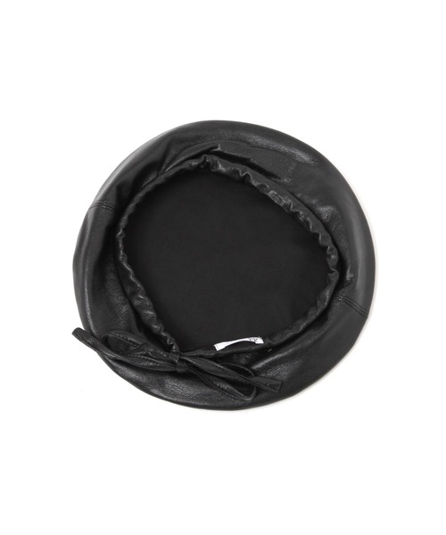 LAKOLE(ラコレ)の「フェイクレザーベレー帽 / 499983(ハンチング/ベレー帽・レディース・ブラック/ブラウン・FREE)」の17枚目の写真