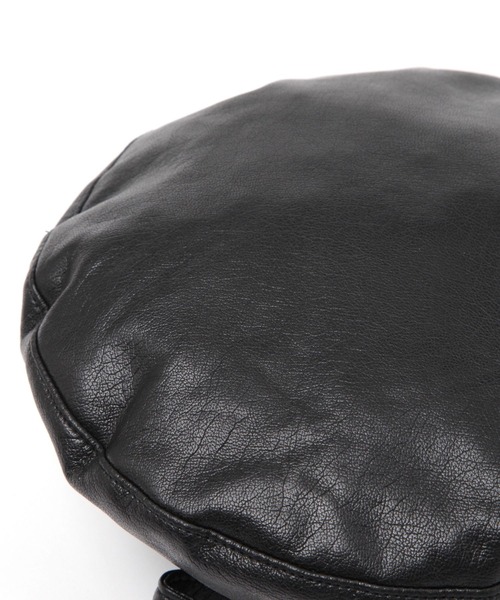 LAKOLE(ラコレ)の「フェイクレザーベレー帽 / 499983(ハンチング/ベレー帽・レディース・ブラック/ブラウン・FREE)」の19枚目の写真