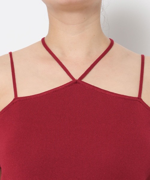 ホルターネックカップINキャミ 594030（キャミソール）｜mysty
