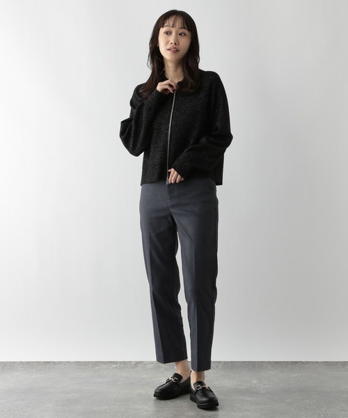 FOUND GOOD（ファウンドグッド）の「ハイパーストレッチストレートP（その他パンツ・レディース・ネイビー/ベージュ/アイボリー/ブラック・S/M/L）」の5枚目の写真