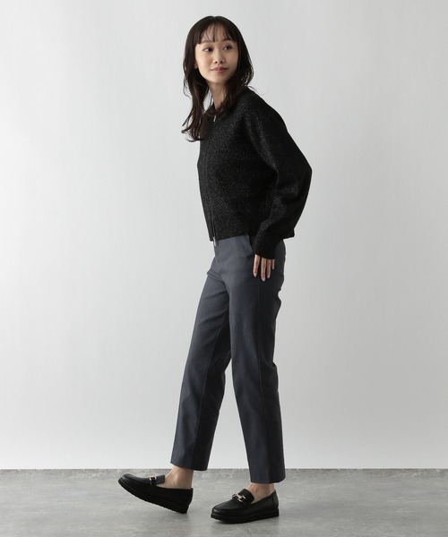 FOUND GOOD（ファウンドグッド）の「ハイパーストレッチストレートP（その他パンツ・レディース・ネイビー/ベージュ/アイボリー/ブラック・S/M/L）」の6枚目の写真