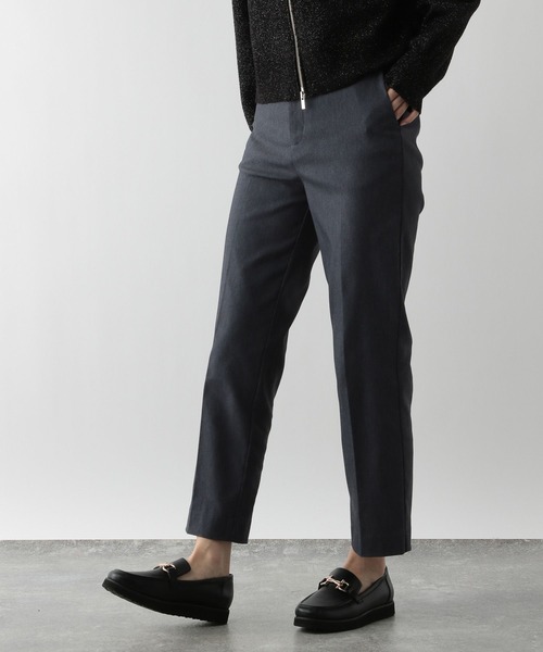 FOUND GOOD（ファウンドグッド）の「ハイパーストレッチストレートP（その他パンツ・レディース・ネイビー/ベージュ/アイボリー/ブラック・S/M/L）」の8枚目の写真