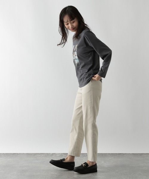 FOUND GOOD（ファウンドグッド）の「ハイパーストレッチストレートP（その他パンツ・レディース・ネイビー/ベージュ/アイボリー/ブラック・S/M/L）」の14枚目の写真