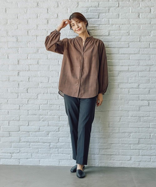 FOUND GOOD（ファウンドグッド）の「ハイパーストレッチストレートP（その他パンツ・レディース・ネイビー/ベージュ/アイボリー/ブラック・S/M/L）」の18枚目の写真