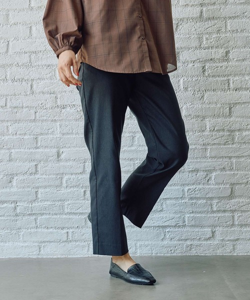 FOUND GOOD（ファウンドグッド）の「ハイパーストレッチストレートP（その他パンツ・レディース・ネイビー/ベージュ/アイボリー/ブラック・S/M/L）」の20枚目の写真