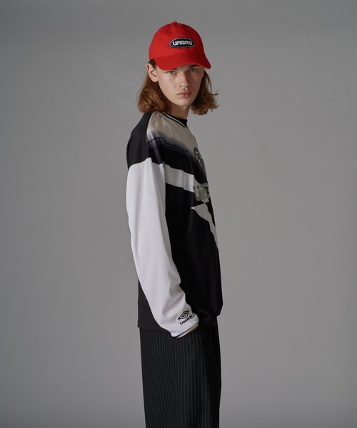 UMBRO(アンブロ)の「【UMBRO】 CAP(キャップ・メンズ・ブラック/レッド/ネイビー・FREE)」の21枚目の写真