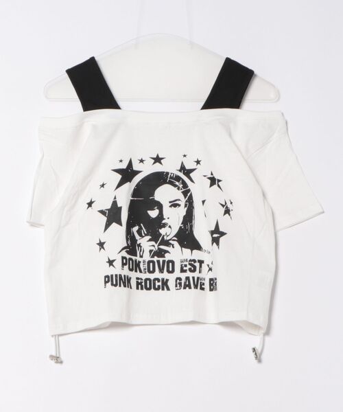 GORGE（ゴージ）の「《フェイクレイヤード×オフショル風》レディース 半袖Tシャツ リブタンクドッキング 春夏秋（Tシャツ/カットソー・レディース・ブラック/ブラウン/オフホワイト/その他1・F）」の18枚目の写真