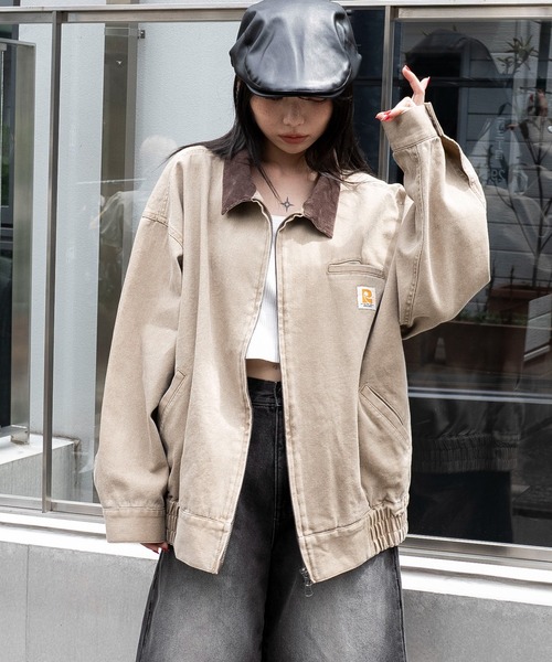 セール】WEGO/【25年秋冬新作】ワーカーズWジップブルゾン（ブルゾン