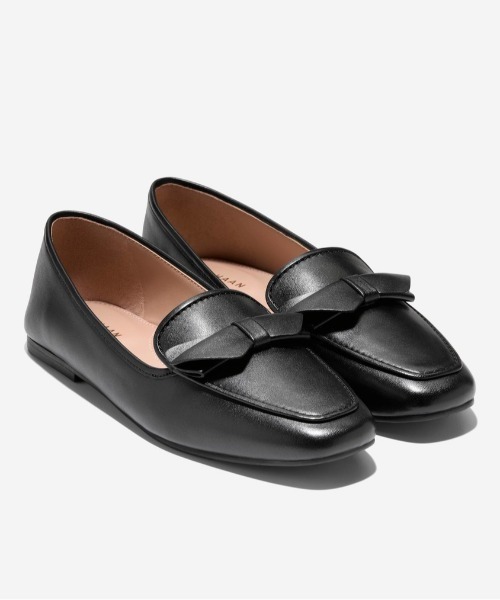 COLE HAAN(コールハーン)の「ペイソン ソフト ボウ ローファー womens(ローファー・レディース・ブラック・6/6.5/7/7.5/5.5/8/8.5/5)」の2枚目の写真
