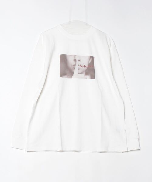 DIP IN CHOCOLATE（ディップインチョコレート）の「グラフィックビッグロンT【DIP IN CHOCOLATE】（Tシャツ/カットソー・レディース・オフホワイト/ホワイト系その他2/ホワイト系その他3・F）」の14枚目の写真