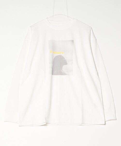 DIP IN CHOCOLATE（ディップインチョコレート）の「グラフィックビッグロンT【DIP IN CHOCOLATE】（Tシャツ/カットソー・レディース・オフホワイト/ホワイト系その他2/ホワイト系その他3・F）」の16枚目の写真