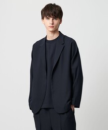 【極美品 最高級 3L】ユナイテッドアローズ テーラードジャケット　千鳥　紺 極美品 最高級 3L】ユナイテッドアローズ テーラードジャケット