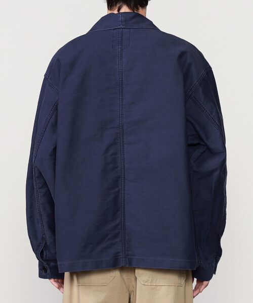 DANTON | コットンモールスキン ワイドカバーオール MEN