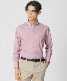 Paul Stuart(�|�[���X�`���A�[�g)�̃M���K���`�F�b�N�v�����g�@�X�g���b�`�V���c(�V���c/�u���E�X)