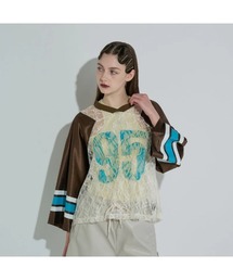 ANNA SUI NYC BUTTERFLY PRINT GAME SHIRT(アナスイ エヌワイシー バタフライプリントゲームシャツ)