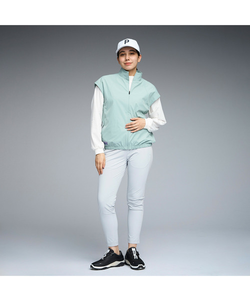 PUMA(プーマ)の「PUMA プーマ ウィメンズ ゴルフ FOG ライト ベスト(カーディガン/ボレロ・レディース・モスグリーン/グリーン系その他6・LARGE/MEDIUM/SMALL/X-LARGE)」の7枚目の写真