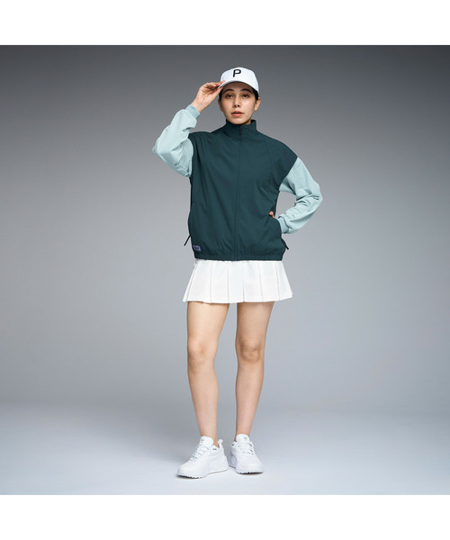 PUMA(プーマ)の「PUMA プーマ ウィメンズ ゴルフ FOG ライト ベスト(カーディガン/ボレロ・レディース・モスグリーン/グリーン系その他6・LARGE/MEDIUM/SMALL/X-LARGE)」の16枚目の写真