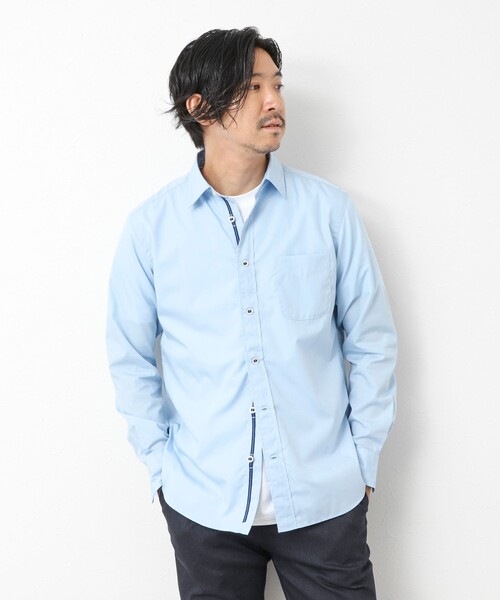 NOLLEY’S(ノーリーズ)の「パラシュートボタン レギュラーカラーシャツ 25AW(シャツ/ブラウス・メンズ・ホワイト/ホワイト系その他/サックスブルー/ブルー系その他/ベージュ系その他・S/M/L/XL)」の20枚目の写真