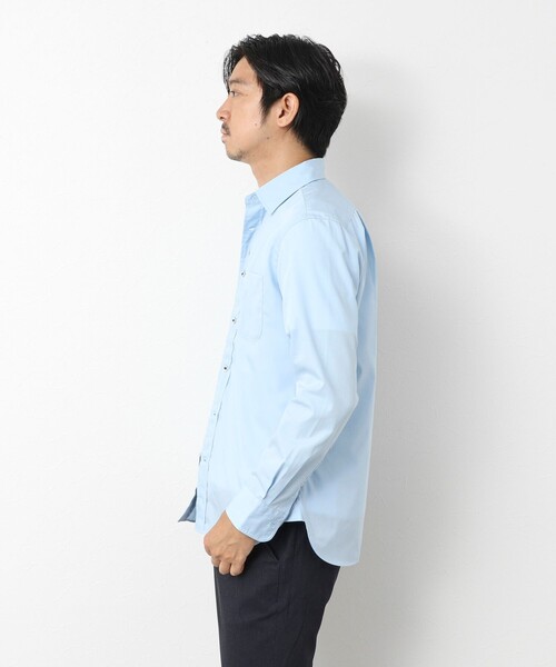 NOLLEY’S(ノーリーズ)の「パラシュートボタン レギュラーカラーシャツ 25AW(シャツ/ブラウス・メンズ・ホワイト/ホワイト系その他/サックスブルー/ブルー系その他/ベージュ系その他・S/M/L/XL)」の21枚目の写真