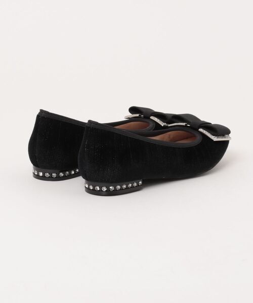 Bridget Birkin(ブリジットバーキン)の「【Bridget Birkin】ヒールビジューリボンパンプス(551042)(パンプス・レディース・ベージュ系その他/ブラック系その他/ブラック系その他2・23/23.5/24/22.5/24.5)」の4枚目の写真