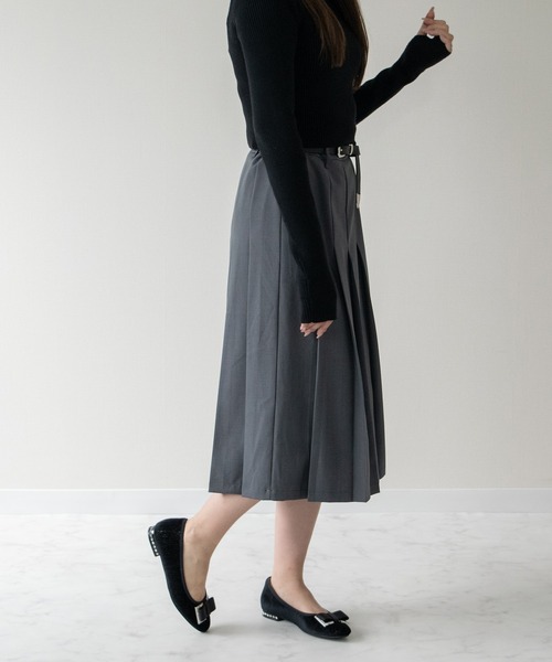 Bridget Birkin(ブリジットバーキン)の「【Bridget Birkin】ヒールビジューリボンパンプス(551042)(パンプス・レディース・ベージュ系その他/ブラック系その他/ブラック系その他2・23/23.5/24/22.5/24.5)」の8枚目の写真