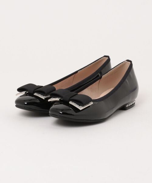 Bridget Birkin(ブリジットバーキン)の「【Bridget Birkin】ヒールビジューリボンパンプス(551042)(パンプス・レディース・ベージュ系その他/ブラック系その他/ブラック系その他2・23/23.5/24/22.5/24.5)」の12枚目の写真