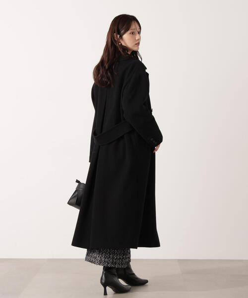 プロポーション　チェスターコート　ロングコート 加藤栞さん着用】ダブル釦チェスターコート / 1215252002（ステン