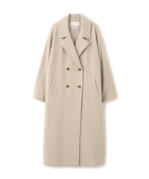 ダブル釦チェスターコート / 1215252002（ステンカラーコート