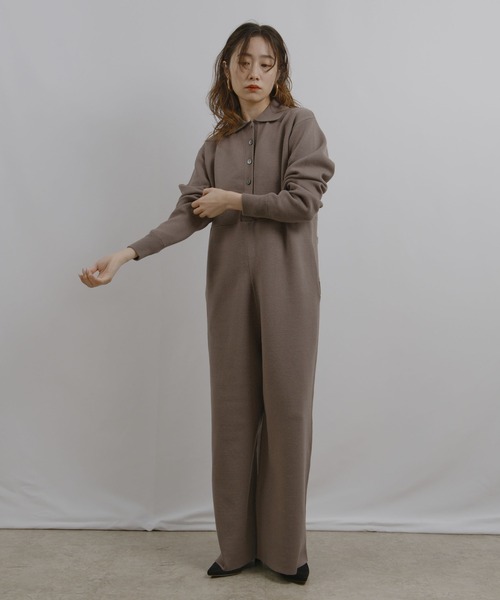 Melty  Chocolate サロペット ベージュ abahouse mavie（アバハウスマヴィ） サロペット オーバーオール