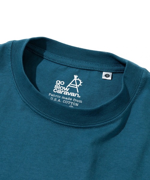 go slow caravan（ゴースローキャラバン）の「USA/C Hi!PSY!キノコ ロングスリーブ TEE（Tシャツ/カットソー・メンズ・ブルーグリーン/ブラック系その他2/ホワイト・X-LARGE/LARGE/MEDIUM）」の7枚目の写真