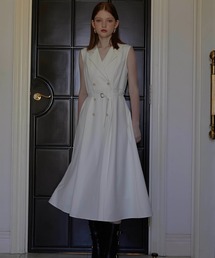 Luan（ルアン）の「【Luan】TRENCH LONG DRESS/トレンチロングドレス（ワンピース）」