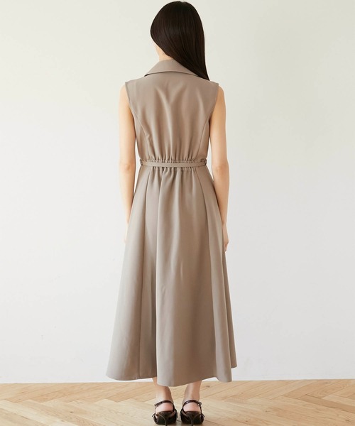 Luan(ルアン)の「【Luan】TRENCH LONG DRESS/トレンチロングドレス(ワンピース・レディース・アイボリー/ベージュ・1/0)」の21枚目の写真