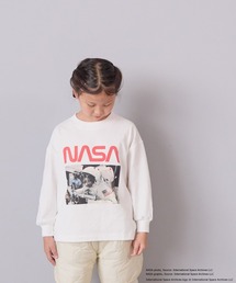 LOWRYS FARM | ＮＡＳＡプリントロンＴ　 593053(Tシャツ/カットソー)