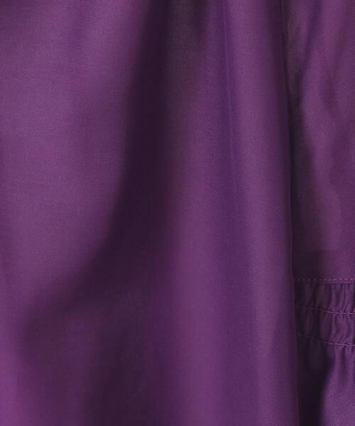 ITS'DEMO（イッツデモ）の「【手洗い可】シアーボリューム袖ブラウス（シャツ/ブラウス・レディース・ブルー/パープル系/ブラック・00）」の14枚目の写真