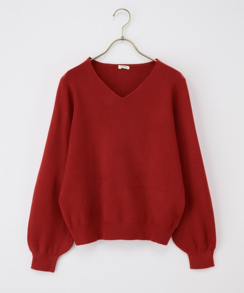 【854】マスターバニーエディション【4】柔らかニット　赤系　極美品　セーター 854】マスターバニーエディション【4】柔らかニット 赤系 極美品