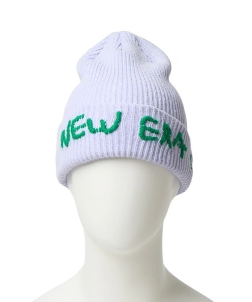 NEW ERA（ニューエラ）の「NEW ERA/ニューエラ ビーニー ベーシック カフニット モールヤーンニット 14670072/14670073/14670074/14670075（ニットキャップ/ビーニー・メンズ・パープル/ホワイト/グリーン/ブラック・FREE）」の8枚目の写真