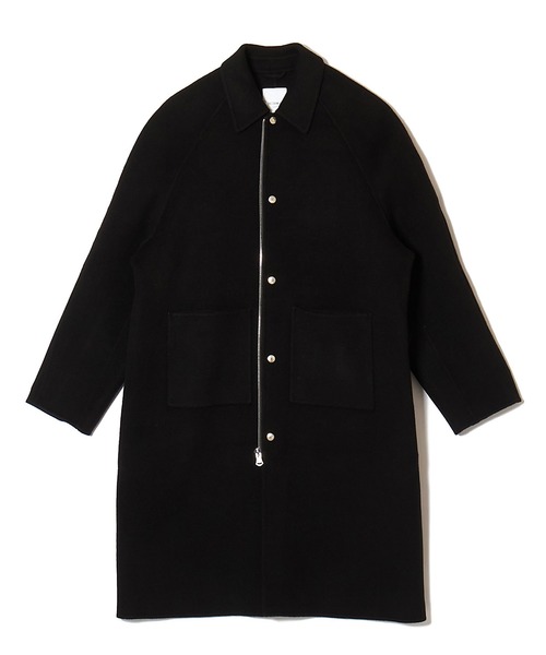 CRIMIE（クライミー）の「MELTON WOOL COAT（ダウンジャケット/コート・メンズ・ブラック・S/M/L/XL/XXL）」の4枚目の写真